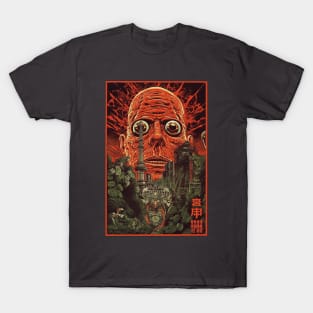 Japanese horror movie design 1 T-Shirt